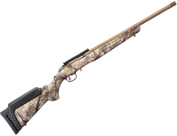 Rifle de cerrojo RUGER American Standard GO WILD camo - 17 HMR