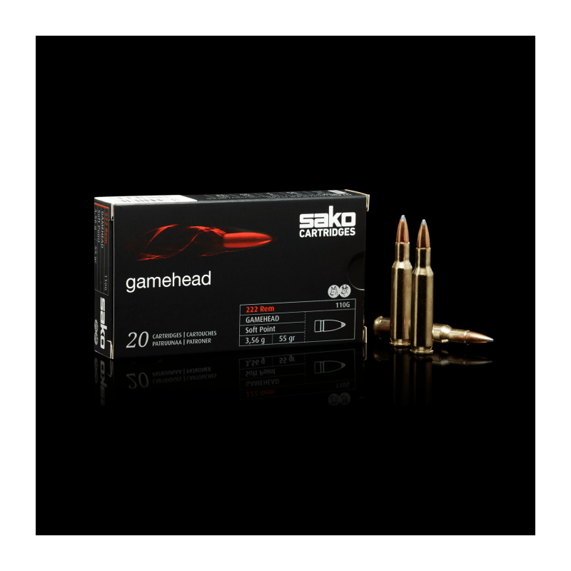 SAKO 222 REM GAMEHEAD 55 GR