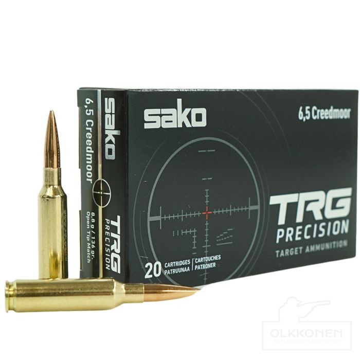 MUNICION SAKO 6.5 CREEDMOOR TRG 136GR