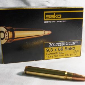 BALAS SAKO 9.3X66 DE 286 GR HAMMERHEAD
