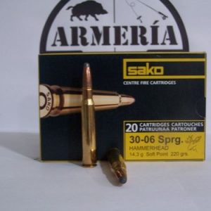 BALAS SAKO HAMMERHEAD 30-06 220GR