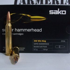 BALAS SAKO SUPER HAMMERHEAD 300Win. 150GR