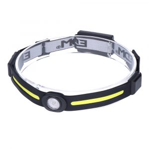 LINTERNA DE CABEZA LED 3W + 5W RECARGABLE