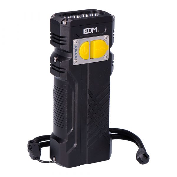 LINTERNA LED DE LARGO ALCANCE 10000 lm