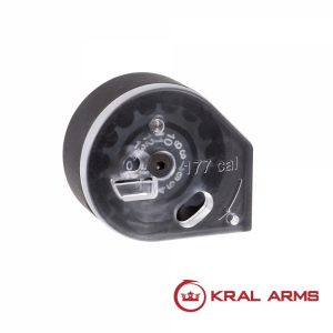 Cargador KRAL. Carabinas PCP cal. 4,50 mm (No válido en carabinas que usan cargadores color negro).
