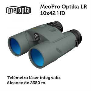 Meopta - Binocular MeoPro Optika LR 10x42 HD - Telémetro integrado
