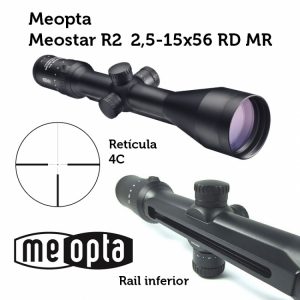 Meopta - Visor Meostar R2 MR - 2,5-15x56 - RD 4C***
