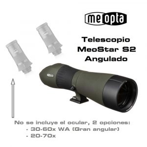 Meopta - Telescopio S2-82 HD Angulado (solo cuerpo)