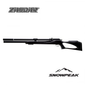 Carabina PCP Snowpeak - Zasdar M25 culata madera - Regulador integrado cal. 7,62 mm