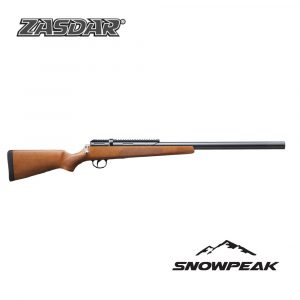 Carabina PCP Snowpeak - Zasdar M30B. Regulador integrado y cal. 5,50 mm. Culata de madera.