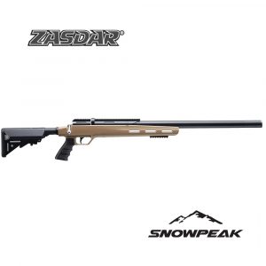 Carabina PCP Snowpeak - Zasdar M30C. Regulador integrado y cal. 5,50 mm. Culata sintética.