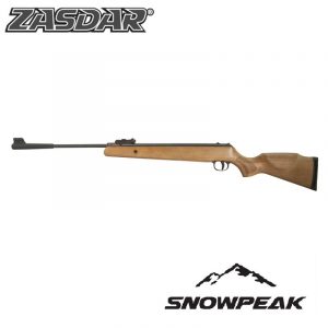 Carabina aire comprimido Snowpeak - Zasdar GR1250W Madera Gas Piston. 4,5 mm.
