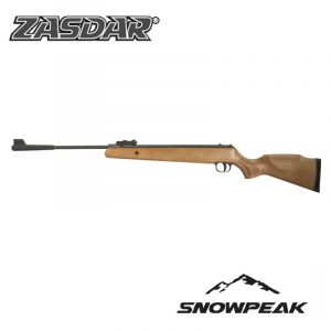 Carabina aire comprimido Snowpeak - Zasdar GR1250W Madera Gas Piston. 5,5 mm.