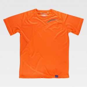 CAMISETA TECNICA NARANJA ALTA VISIBILIDAD XXL
