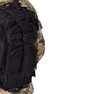 MOCHILA DE COMBATE/TACTICA  NEGRA