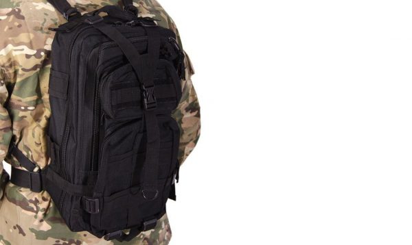 MOCHILA DE COMBATE/TACTICA  NEGRA