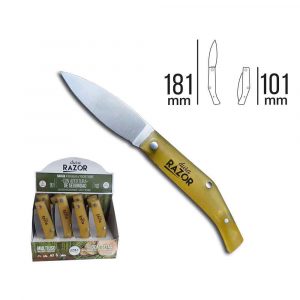 NAVAJA CON MANGO DE PLASTICO DE 181MM