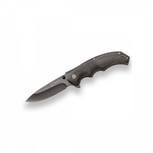 NAVAJA PUÑO MADERA NEGRA HOJA 8,5 CM