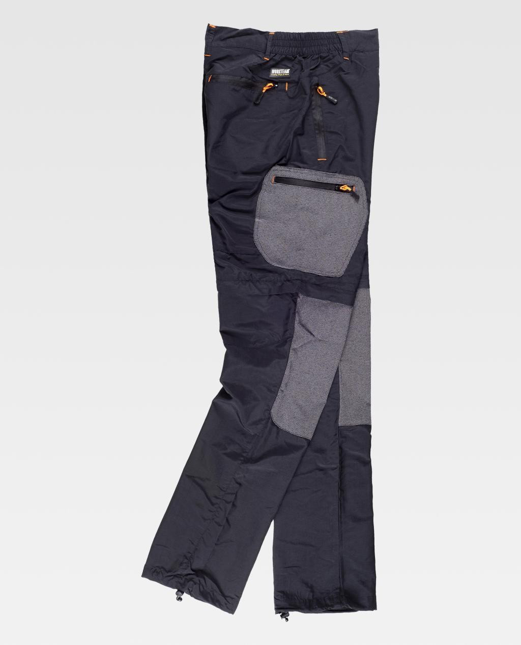 PANTALON DE MONTAÑA DE VERANO NEGRO T 3XL