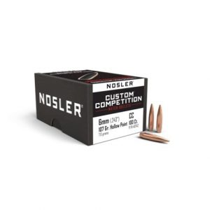 Proy. Cal. 243/6mm-107gr HPBT Nosler Custom Comp
