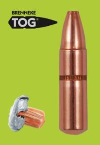 Puntas cal. 30mm (.308) 165gr TOG Brenneke 25u.