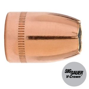 Puntas Cal. 10mm-165 JHP V-Crown Sierra 100 Un.