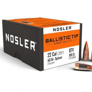 Puntas Cal. 22-40-Nosler Ballistic Tip Varmint 100 un.