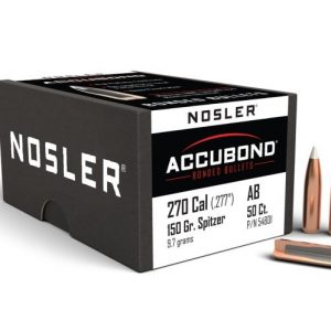 Puntas Cal. 270-150 Nosler Accubond 50un.
