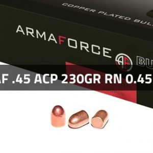 Puntas Cal. 45-230 RN FMJ Blindada 250 Uni. Armaforce (.451)