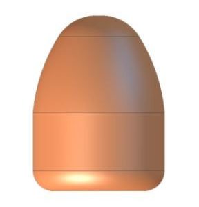 Puntas Cal. 9mm-100-RN Cobreado 500 uni. Frontier