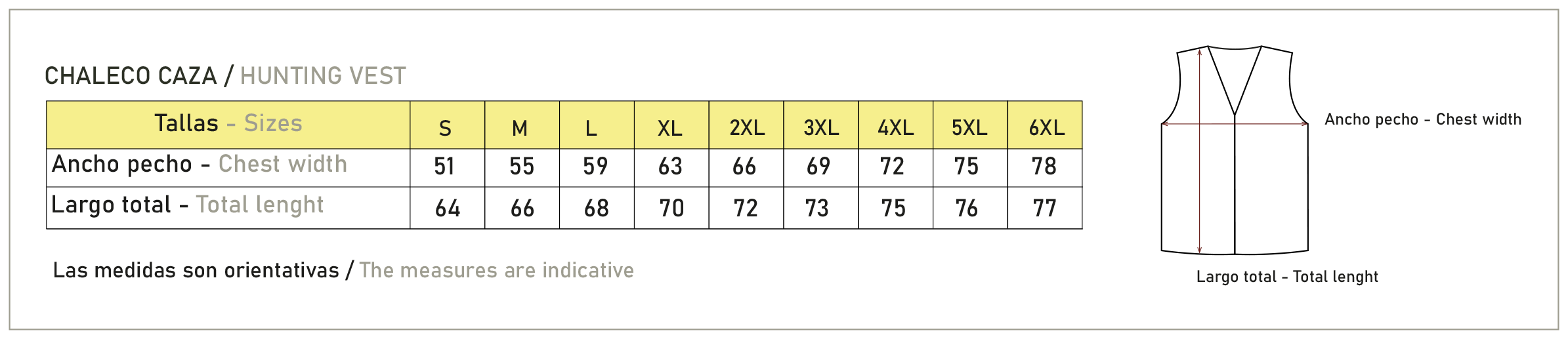 CHALECO DOBLE MORRAL CAQUI RIPSTOP "IRON" 3XL - Imagen 3
