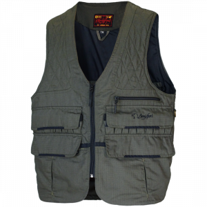 CHALECO DOBLE MORRAL CAQUI RIPSTOP "IRON" 2XL