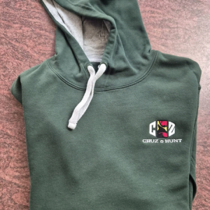 SUDADERA CAPUCHA VERDE CRUZ & HUNT