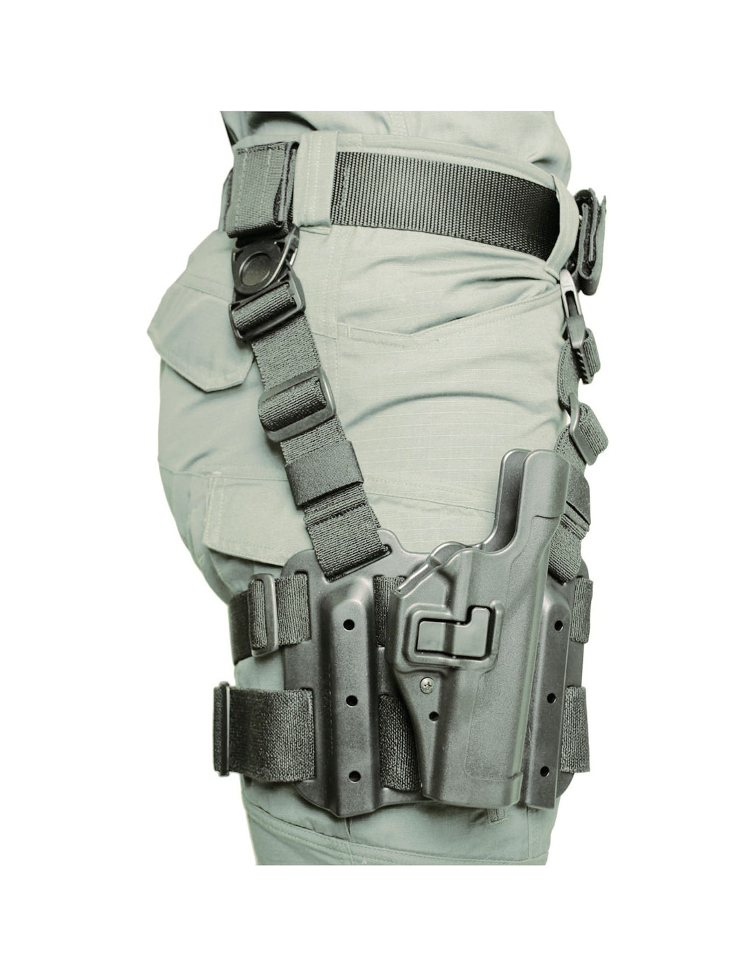 Funda BLACKHAWK SERPA Táctica de Nivel 2 - B92 Verde Follaje