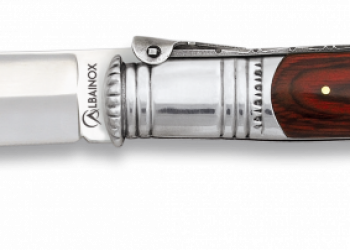 Navaja SERRANA CARRACA.Madera.15.4 cm