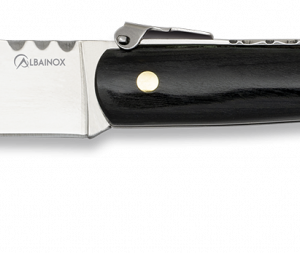 Navaja madera stamina negra palanquilla