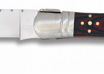 Navaja LAGUIOLE Mikarta Roja Hoja 9,5 cm