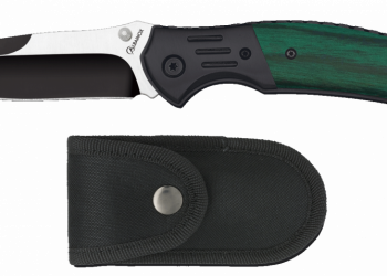 Navaja Albainox negra / stamina verde H.