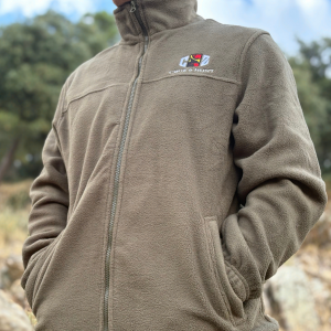 CHAQUETA POLAR BORDADA CRUZ & HUNT