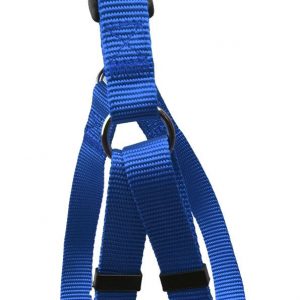 Arnes Petral regulable en nylon azul (M)