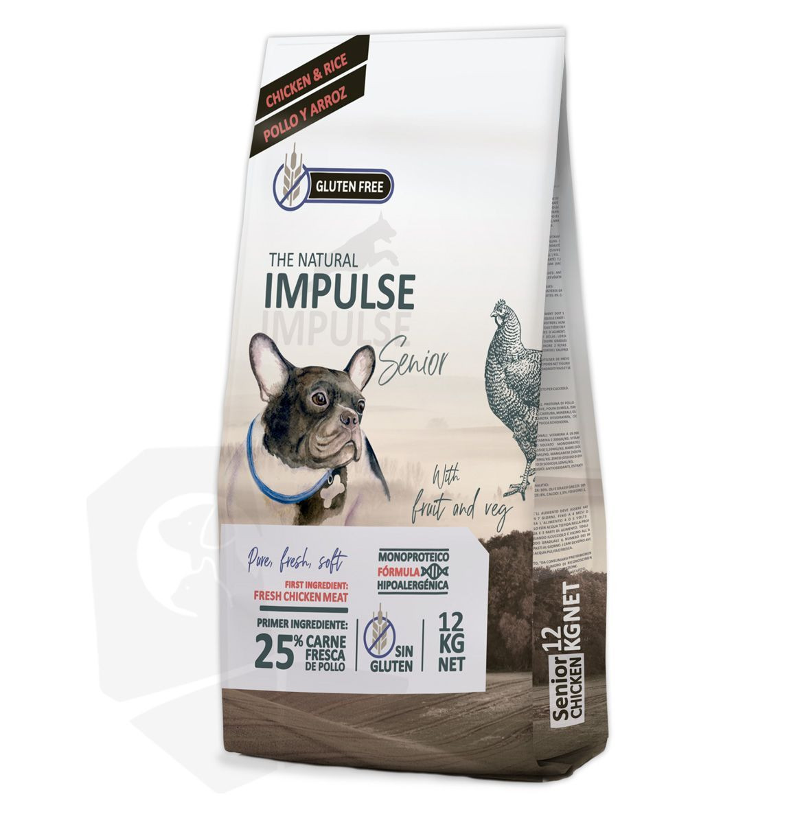 The Natural Impulse Dog Senior 12 kg