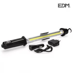 LINTERNA PORTATIL LED RECARGABLE 5W 350 LUMEN EDM