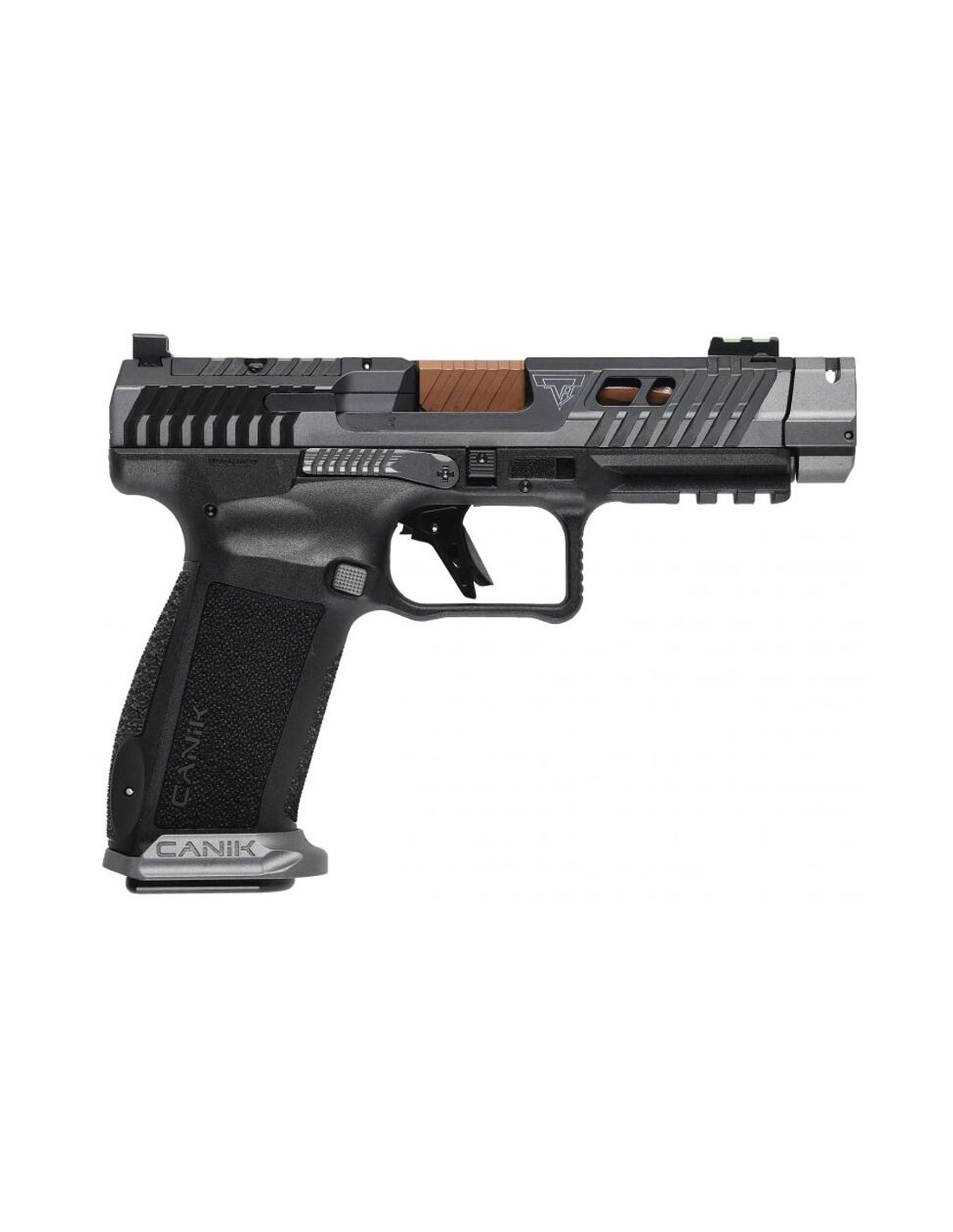 Pistola CANiK TTI Combat Smoke 4.74” - 9mm.