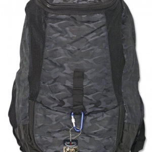 Mochila Barbaric Negro camuflaje